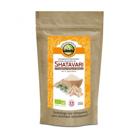 Shatavari Poudre - 200g - Ecoidées