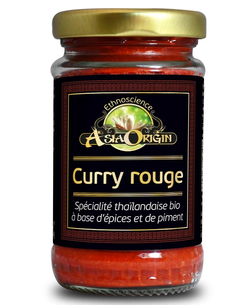 Sauce Curry Rouge - 120g - Écoidées