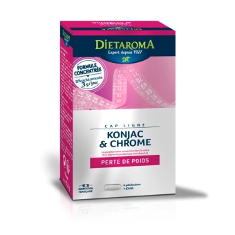 Capligne Konjac & Chrome - 40 Gélules -  DIETAROMA