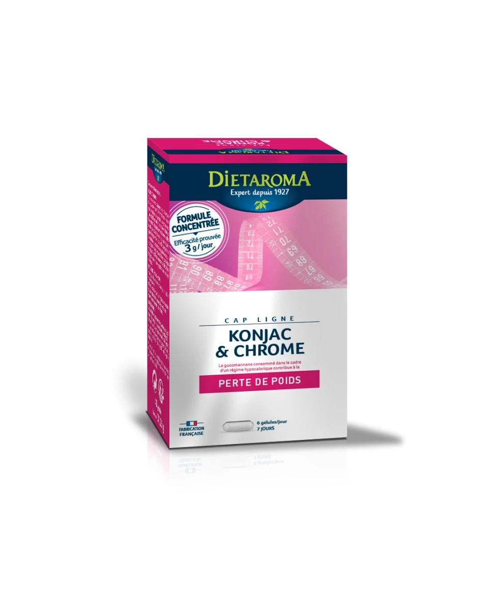 Capligne Konjac & Chrome - 40 Gélules -  DIETAROMA