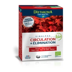 Vinalège Circulation & Élimintation - 45 Comprimés - DIETAROMA