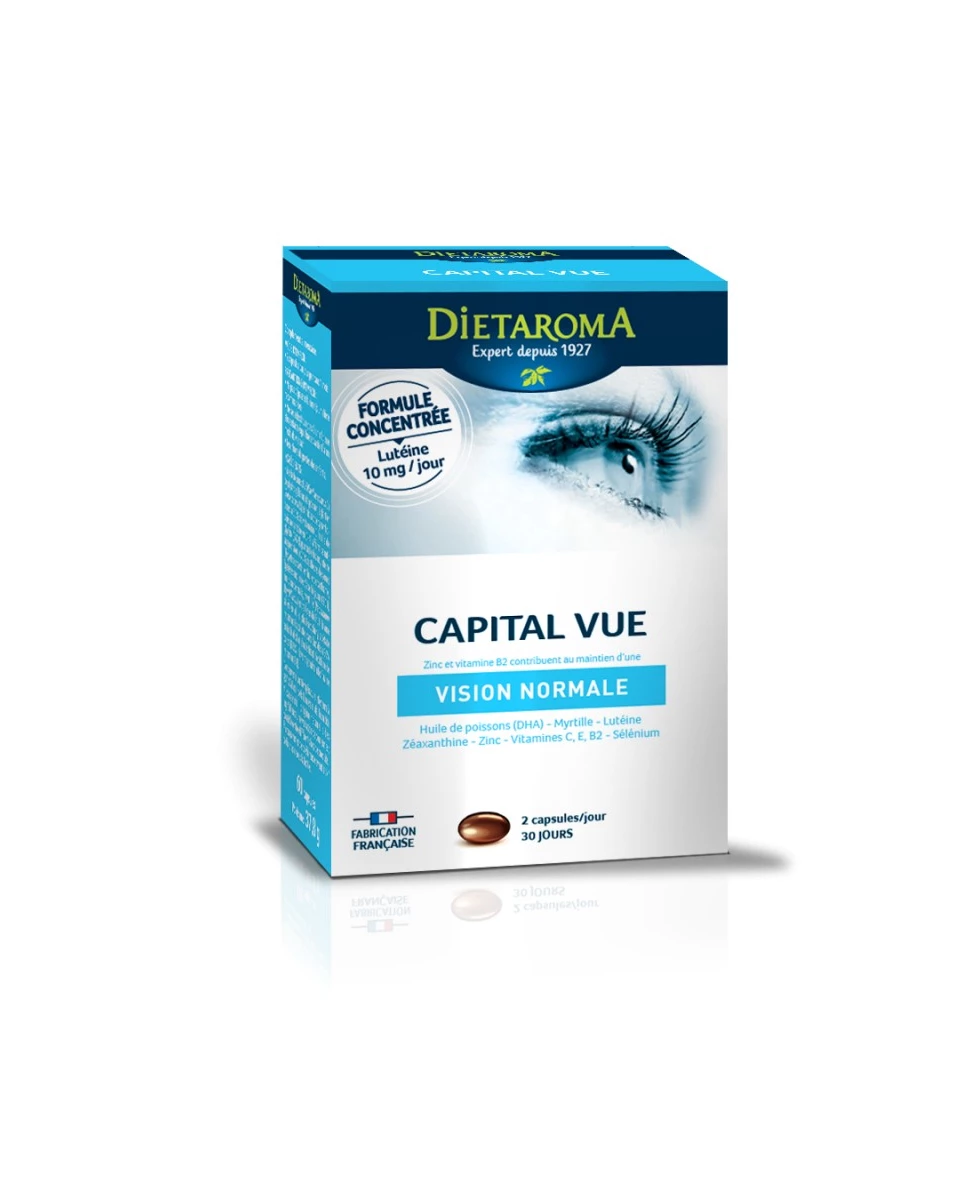 Capital Vue - Vision Normale - 60 Capsules - DIETAROMA