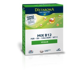 Mix B12 Vegan - 60 Comprimés - Dietaroma