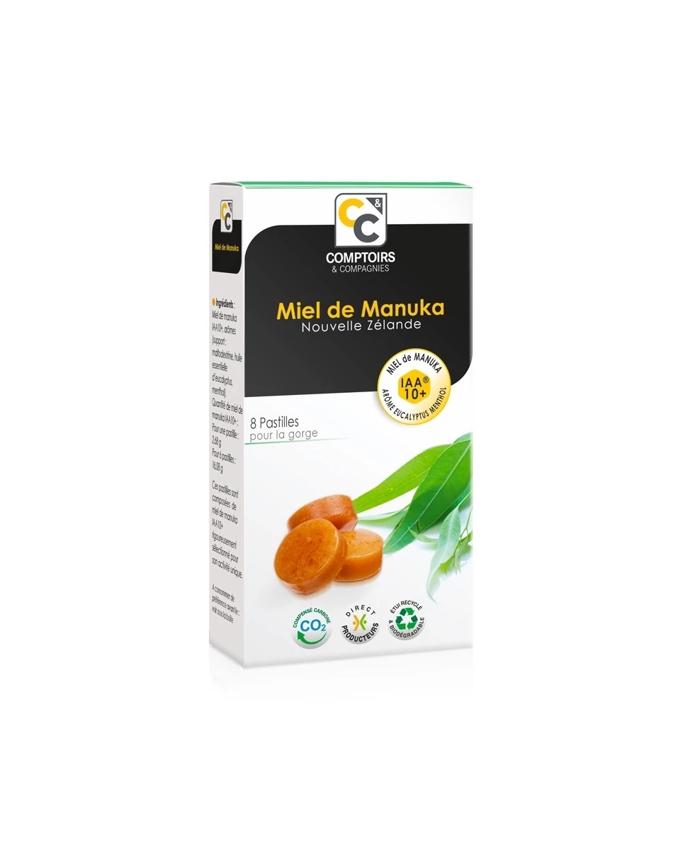 Pastilles Gorge IAA 10+ & Eucalyptus - 8 - Comptoirs et Compagnies