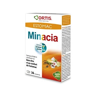 Minacia Estomac - 36 Comprimés - Ortis