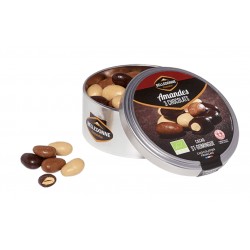 Boite Amandes 3 Chocolats - 150g - Belledonne