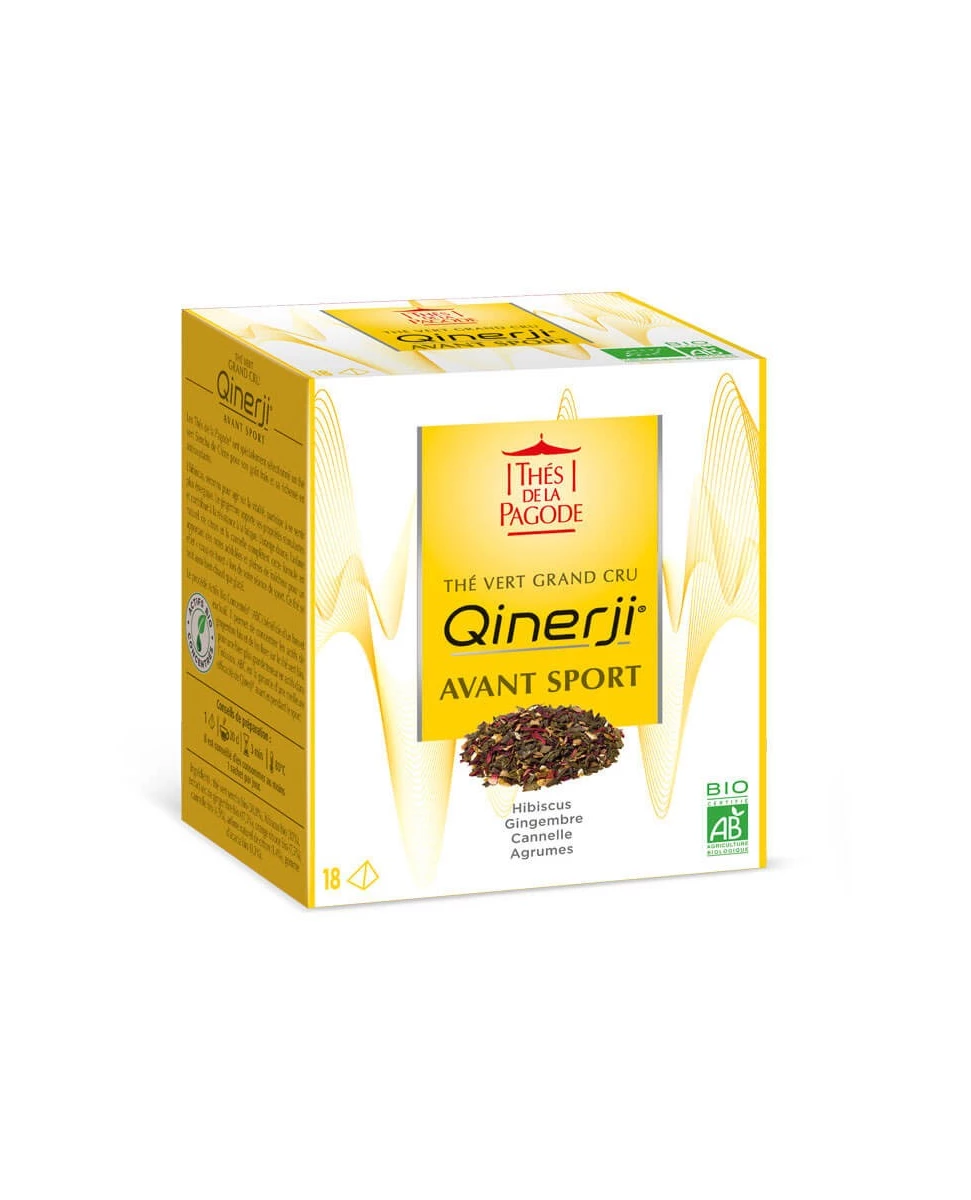 Qinerji Avant Sport - 18 Sachets - Thés De La Pagode