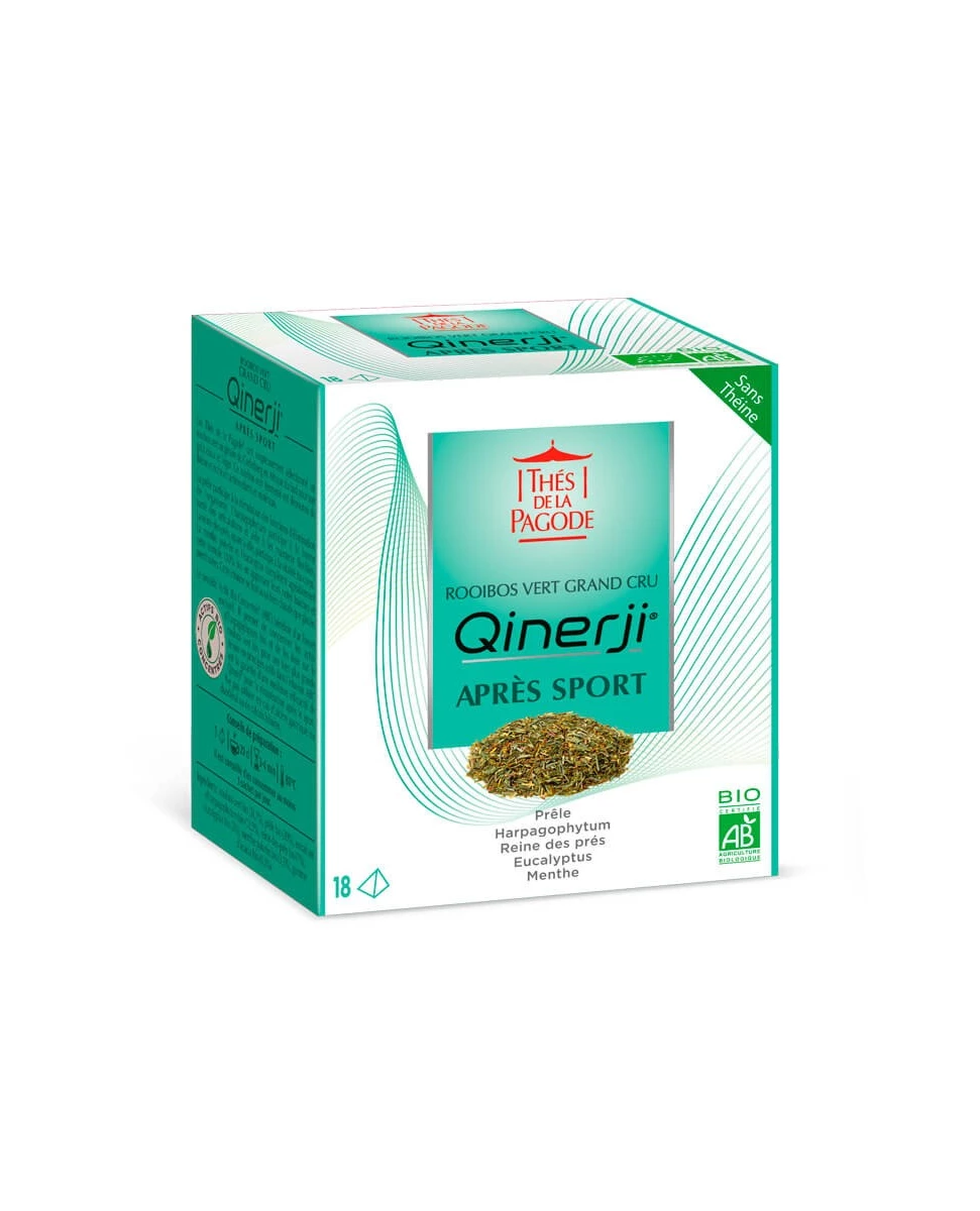 Qinerji Après Sport - 18 Sachets - Thés De La Pagode