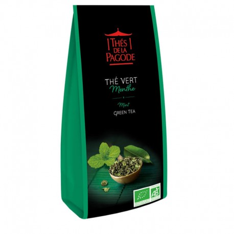 Thé Vert Menthe - 100g - Thés de la Pagode