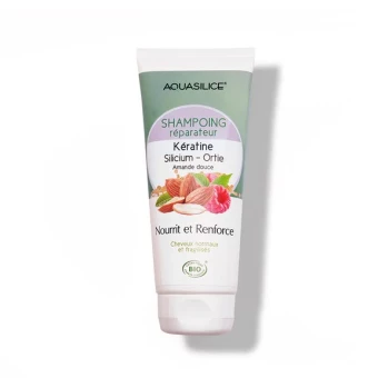 Shampoing Réparateur Kératine Bio - 200ml - Aquasilice