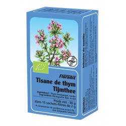 Tisane Thym - 15 Infusettes - Floradix Salus