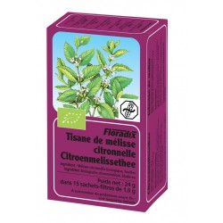 Tisane Mélisse Citronnelle - 15 Infusettes - Floradix Salus