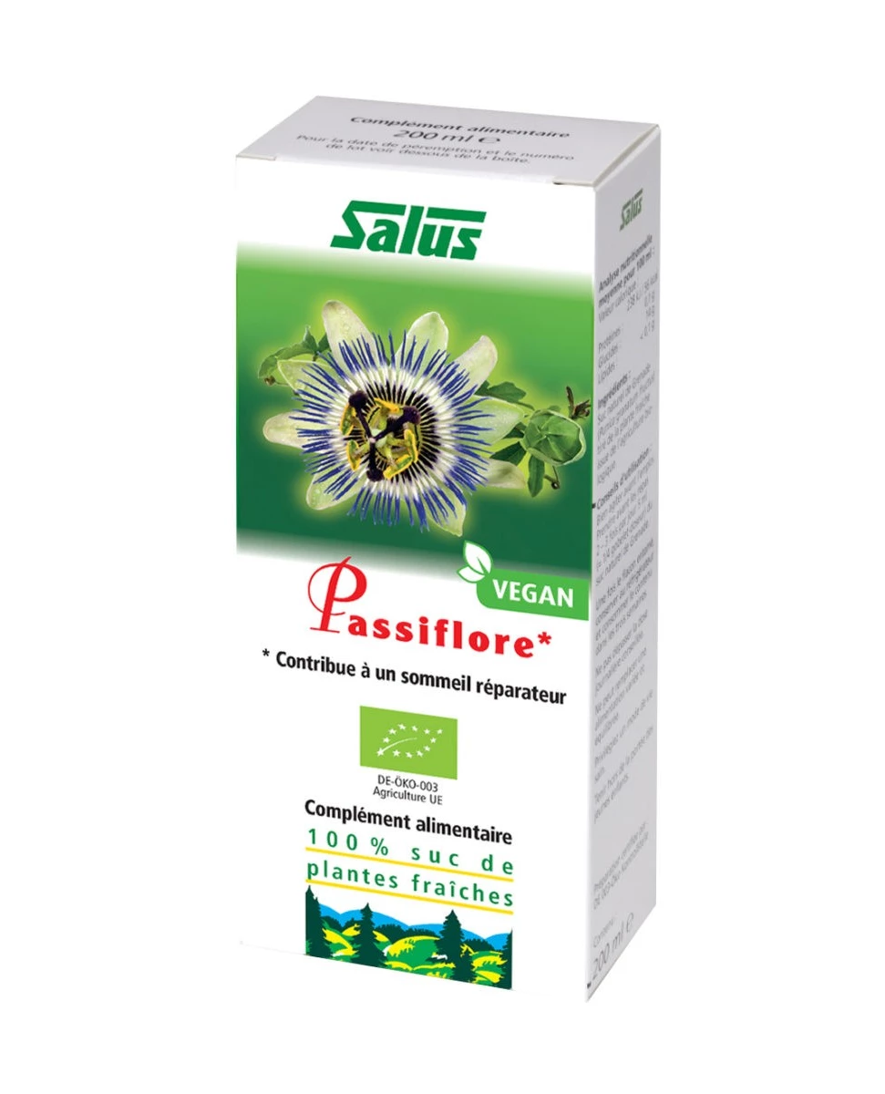 Suc Plante Fraîche Passiflore - 200ml - Salus