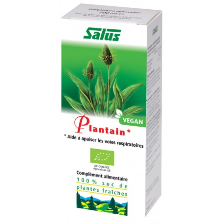 Suc Plante Fraîche Plantain - 200ml - Salus