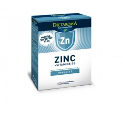 Zinc + Vitamine B6 Immunité - 60 Comprimés - DIETAROMA