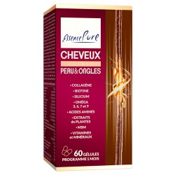 Cheveux Peau Ongles CLINIC - 60 Gélules - Essence Pure