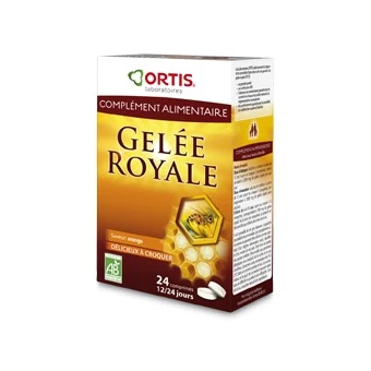 Gelée Royale - 24 Comprimés - Ortis