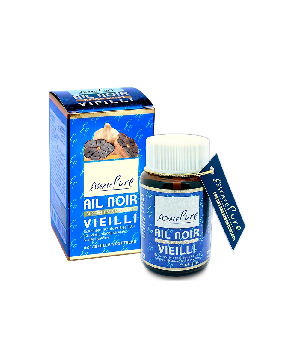 Ail Noir Vieilli - 40 Gélules - Essence Pure