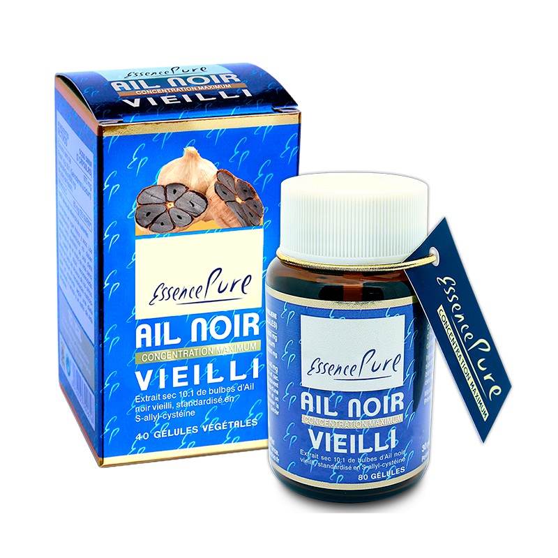 Ail Noir Vieilli - 40 Gélules - Essence Pure