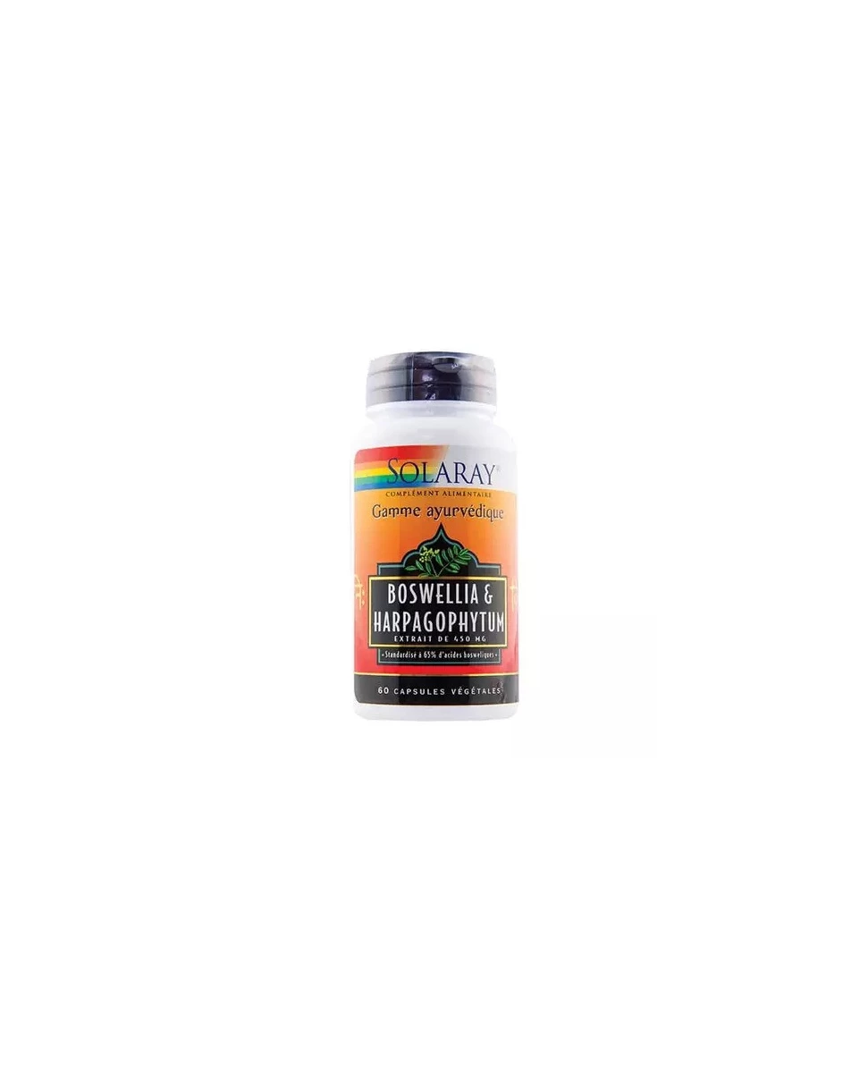 Boswellia & Harpagophytum - 60 Capsules Végétales - Solaray