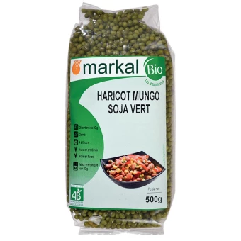 Haricots Mungo Soja Vert 500g-Markal
