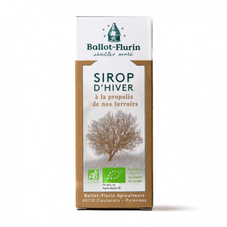 Sirop d'Hiver à la Propolis - 100ml - Ballot Flurin