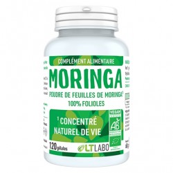 Moringa Pure BIO - 120 Gélules - Lt Labo