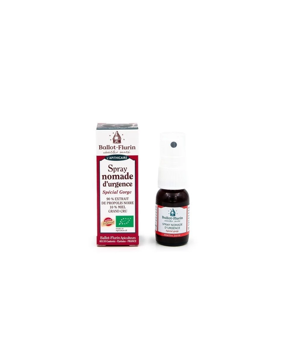 Spray Nomade D'urgence - 15 ml - Ballot Flurin