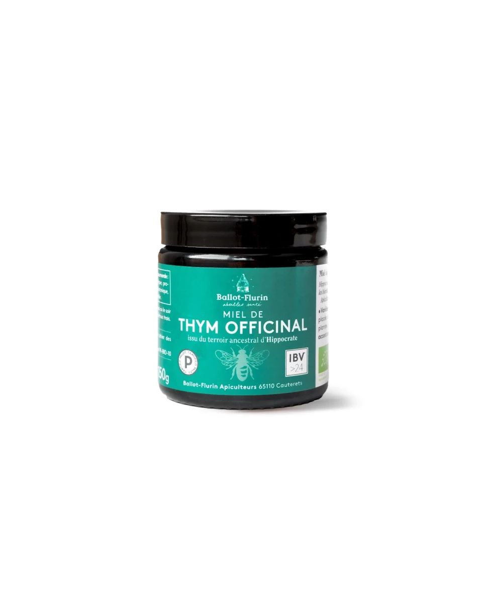 Miel Thym Officinal D’hyppocrate - 150g - Ballot Flurin