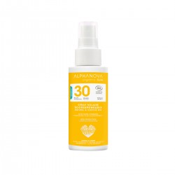 Spray Solaire Naturel et Bio Haute Protection SPF30 - 50gr - Alphanova
