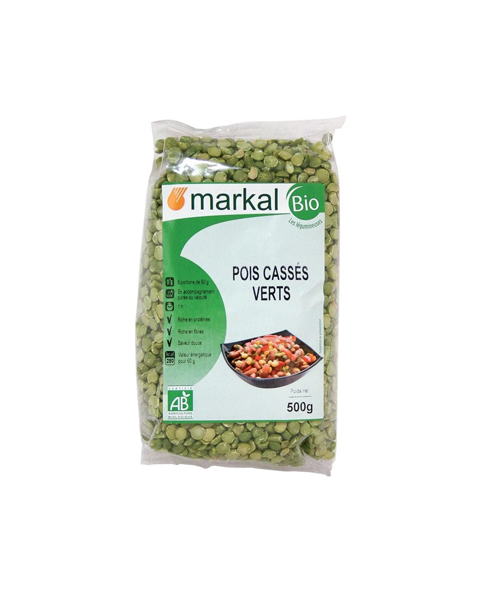 Pois Cassés Verts 500g-Markal