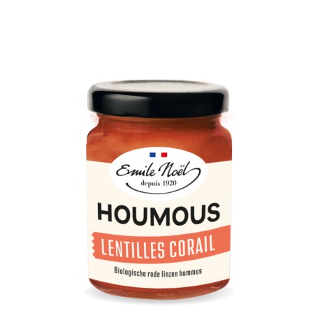 Houmous Lentilles Corail - 90g - Emile Noel