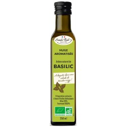 Huile Aromatisée au Basilic - 25cl - Emile Noel