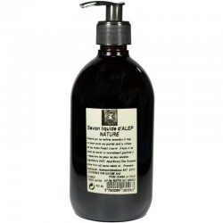 Savon liquide d'Alep 20% Huile de baies de Laurier - 500ml -Boutique Nature