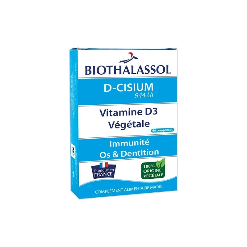 D-Cisium - 60 Comprimés - Biothalassol