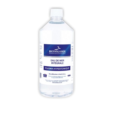 Eau de Mer Intégrale Plasma Hypertonique - 1L - Biothalassol