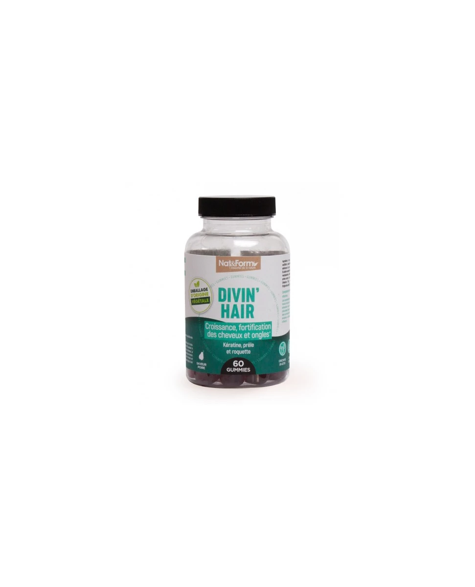 Divin'hair – 60 Gummies – Nat & Form