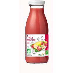 Smoothie Fraise Banane - 25cl - Vitamont