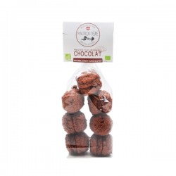 Macarons Bio Chocolat - 150g - Biscuits Bio Des Savoie