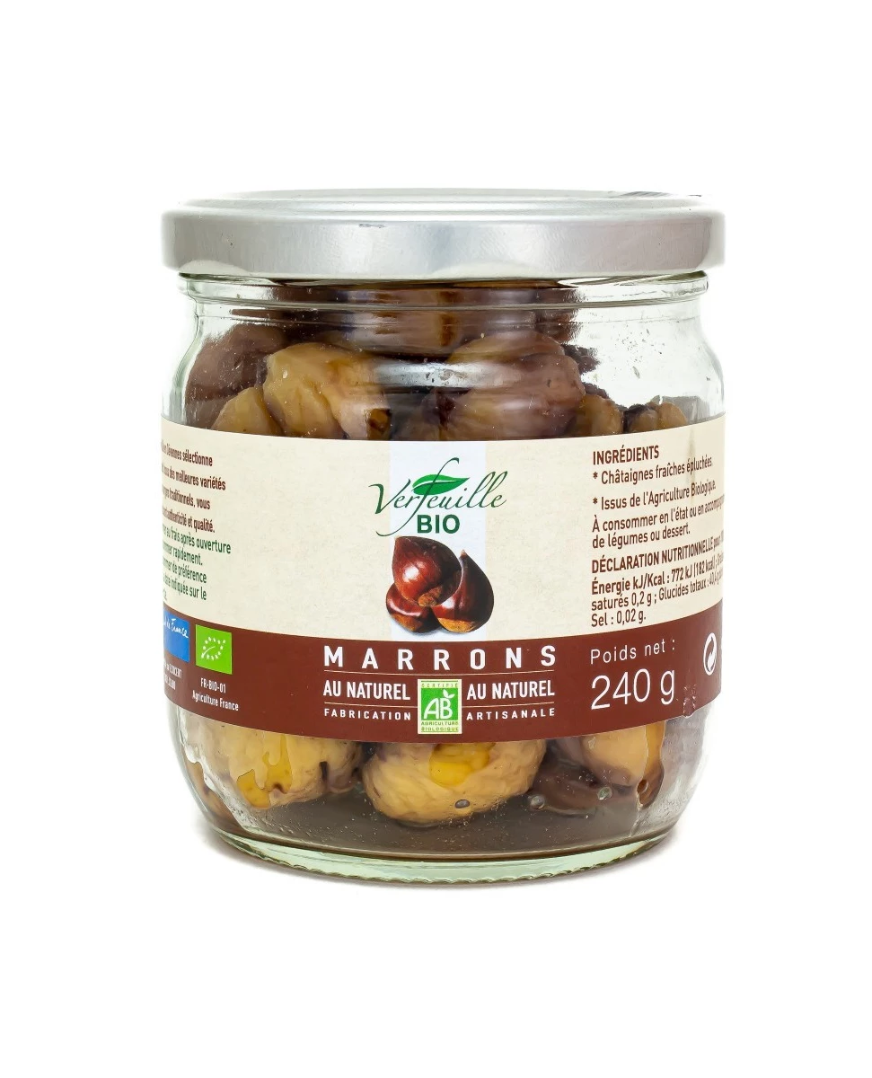 Marrons Entiers - 240g - Verfeuille