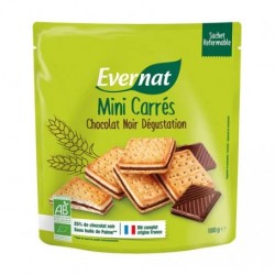 Minis Carrés au Chocolat Noir - 180g- Evernat