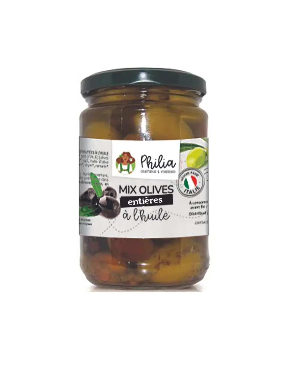 Mix d'Olives Entières - 280g - Philia