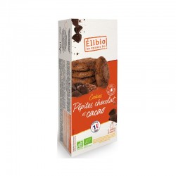 Cookies Pépites de Chocolat et Cacao -175g - Elibio