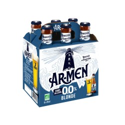 Pack Bière Blonde Sans Alcool - Ar-men