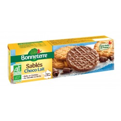 Sablés Chocolat Lait – 120g - Bonneterre