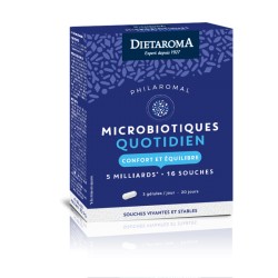 Philaromal Microbiotique Quotidien - 60 Gélules - Dietaroma