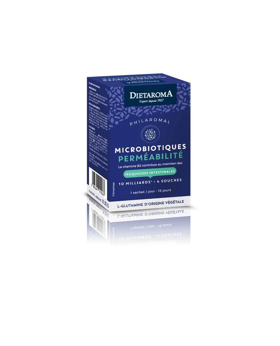 Philaromal Microbiotique Perméabilité - 15 Sachets - Dietaroma