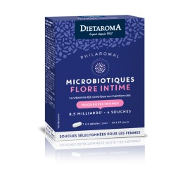 Philaromal Microbiotique Flore Intime - 20 Gélules - Dietaroma