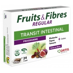 Fruits & Fibres Regular - 24 Cubes - Ortis