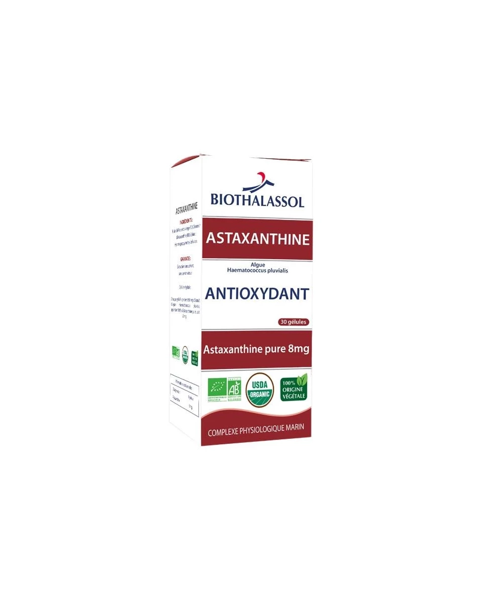 Astaxanthine - 30 Gélules - Biothalassol